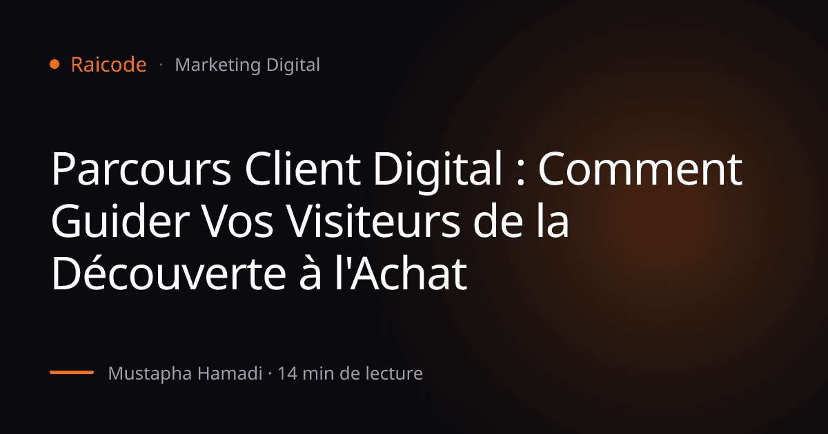Parcours Client Digital : Comment Guider Vos Visiteurs de la Découverte à l'Achat