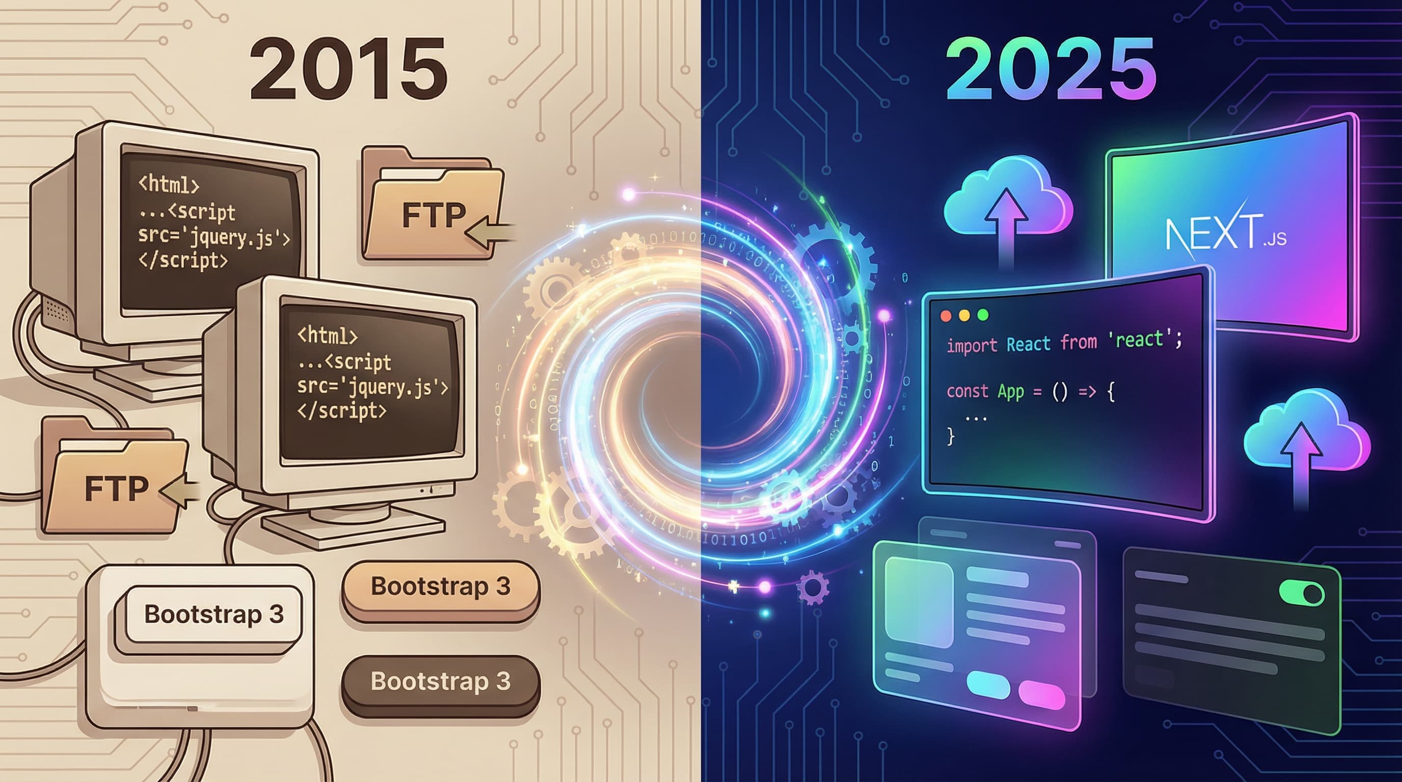 J'ai Reconstruit Mon Premier Site de 2015 avec les Outils de 2025